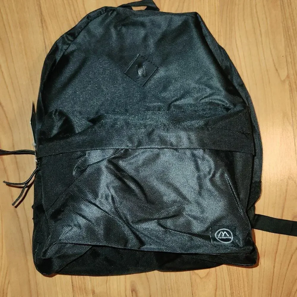 Black Backpack Standard Size NWT